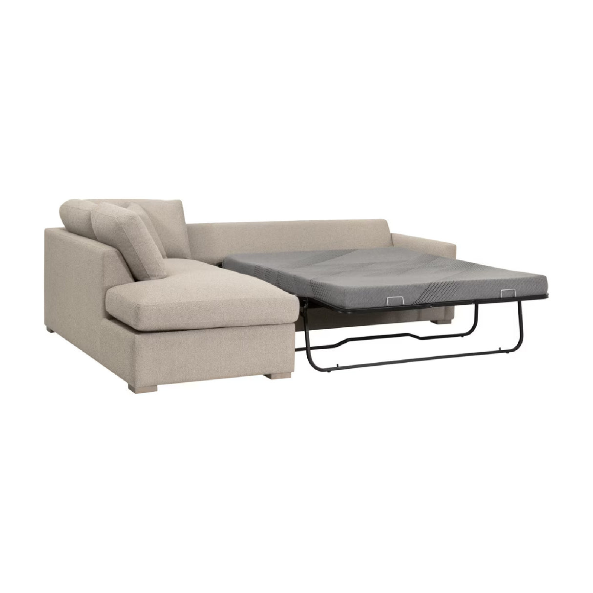 Modern European furniture - Boucle Queen Sleeper Sofa - www.oroa.com | Oroa.com
