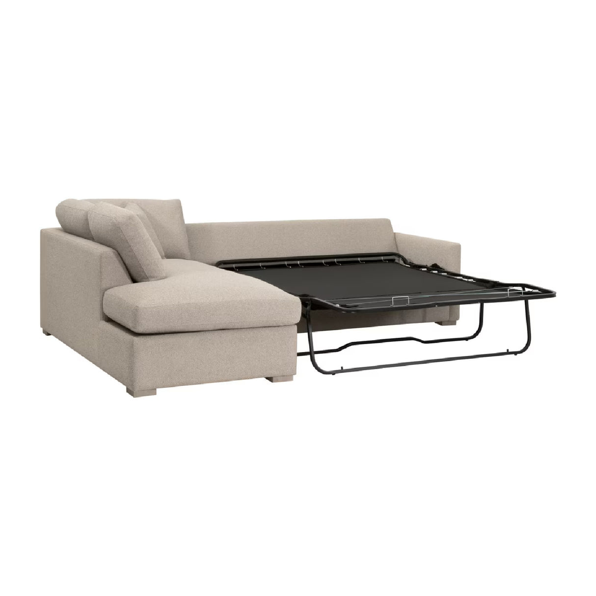 Modern European furniture - Boucle Queen Sleeper Sofa - www.oroa.com | Oroa.com
