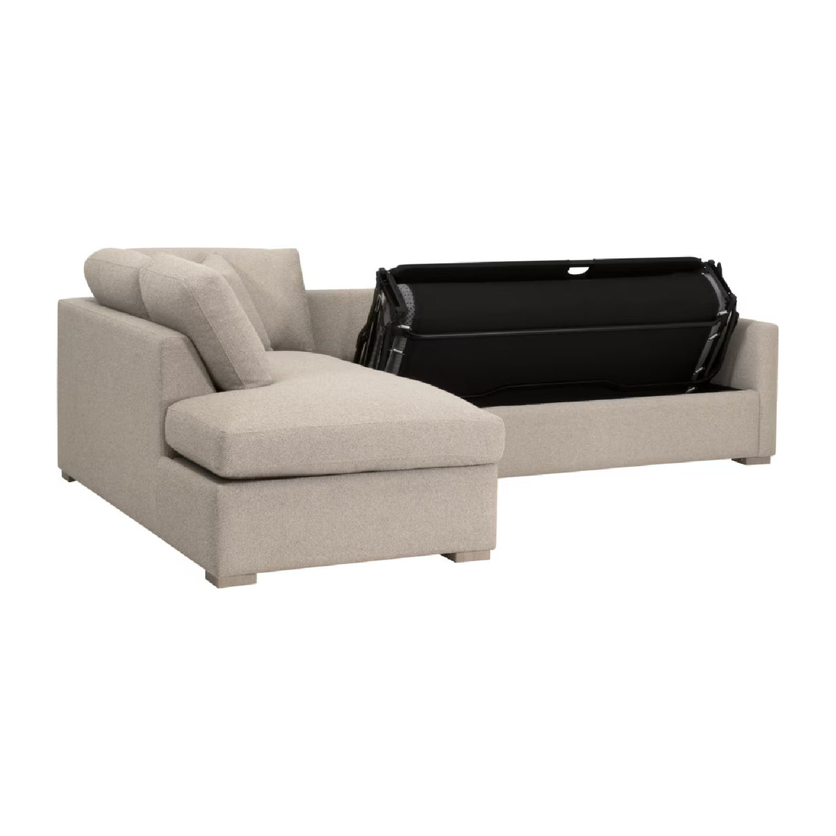 Modern European furniture - Boucle Queen Sleeper Sofa - www.oroa.com | Oroa.com