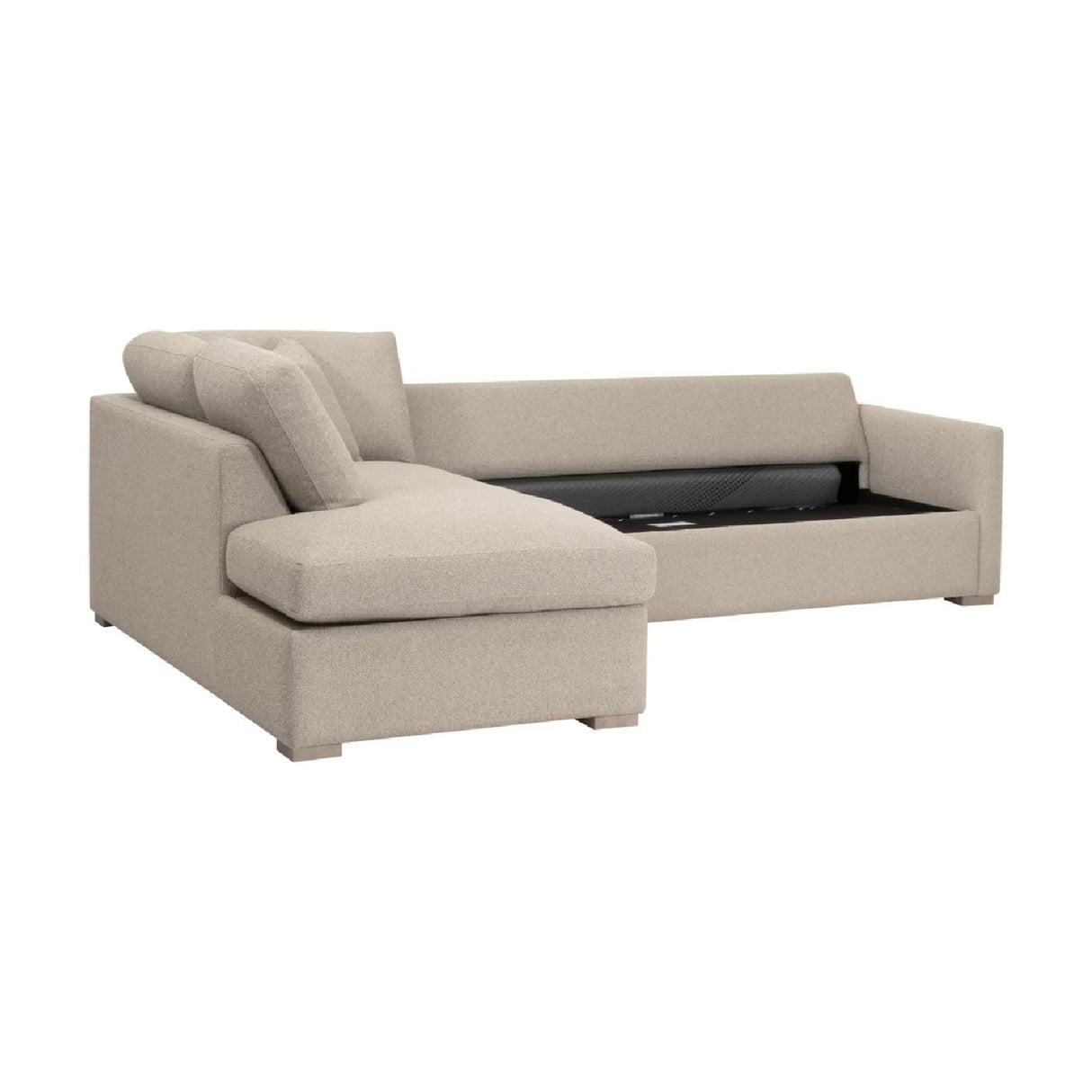 Modern European furniture - Boucle Queen Sleeper Sofa - www.oroa.com | Oroa.com