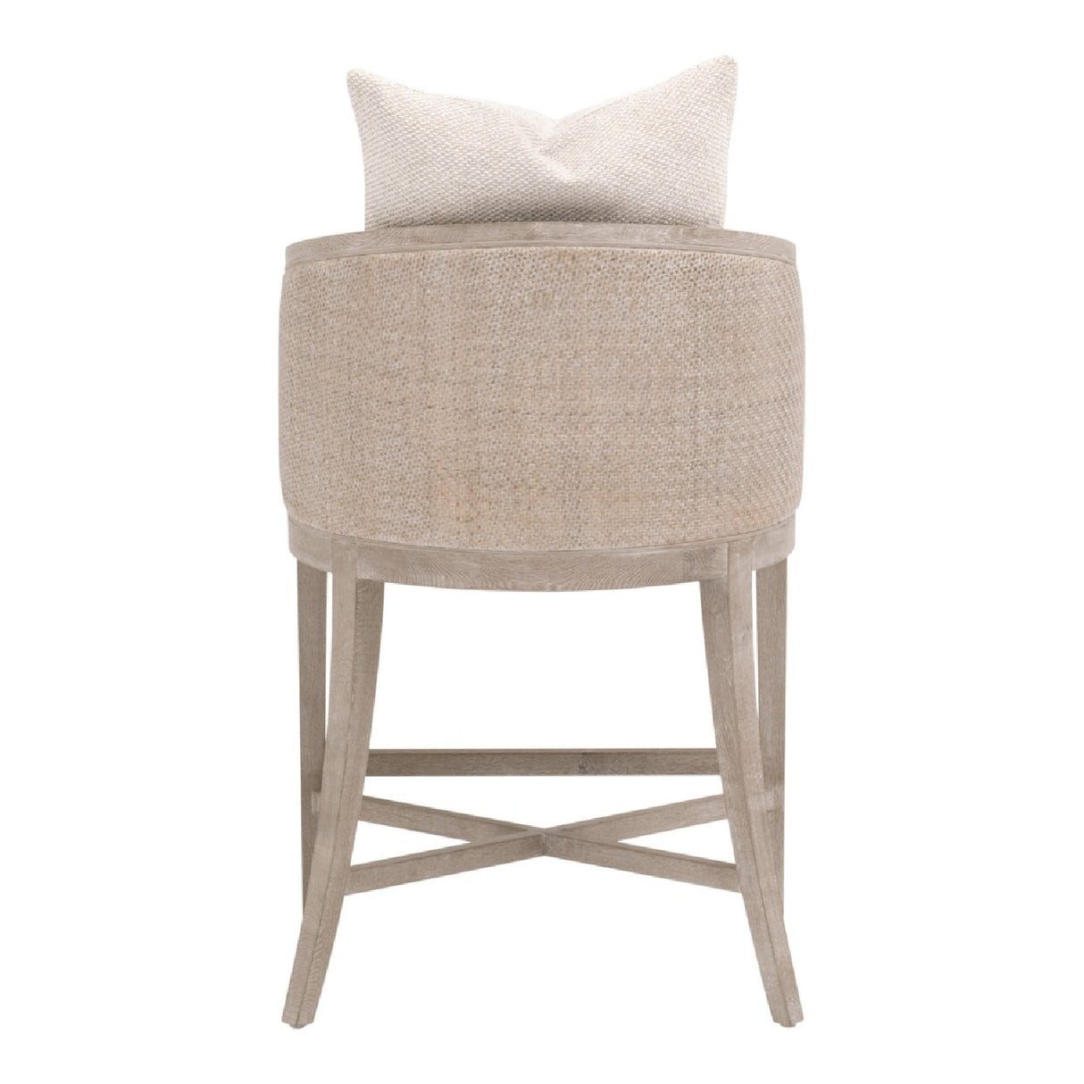 Modern European furniture - Cane Wrapped Counter Stool - www.oroa.com | Oroa.com