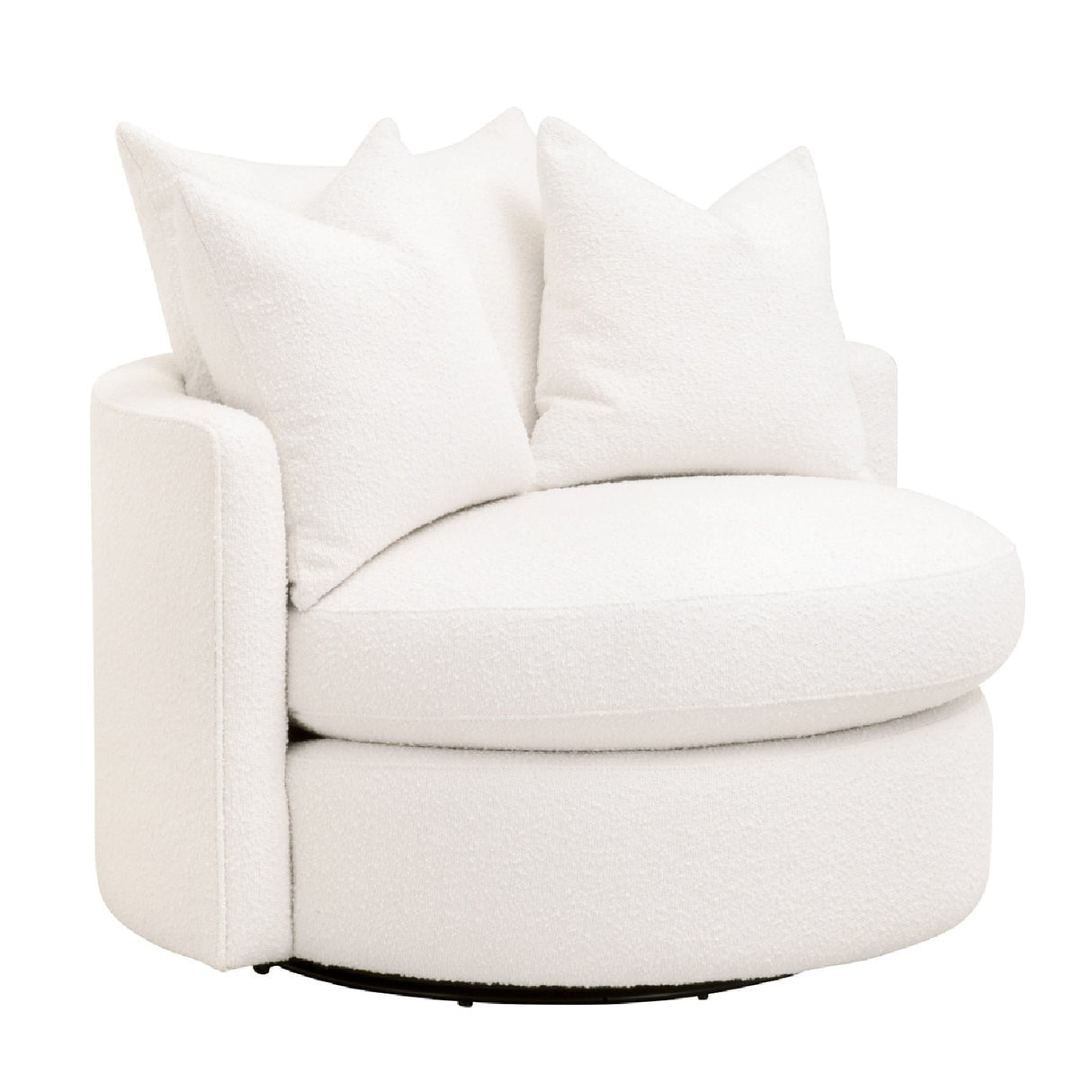 Round Petite Swivel Sofa | Oroa.com