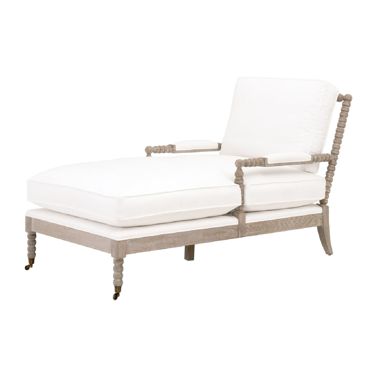 Gray Oak Chaise Lounge | Oroa.com