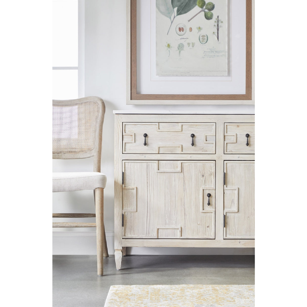 Cane-Back Dining Chair Set (2) | Oroa.com