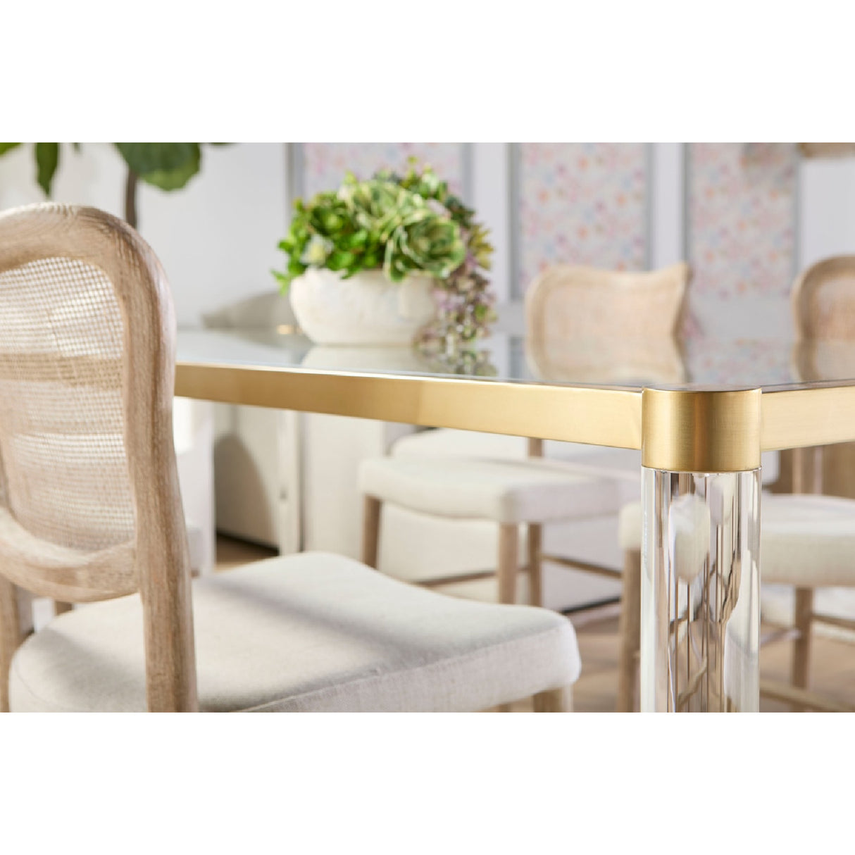 Cane-Back Dining Chair Set (2) | Oroa.com