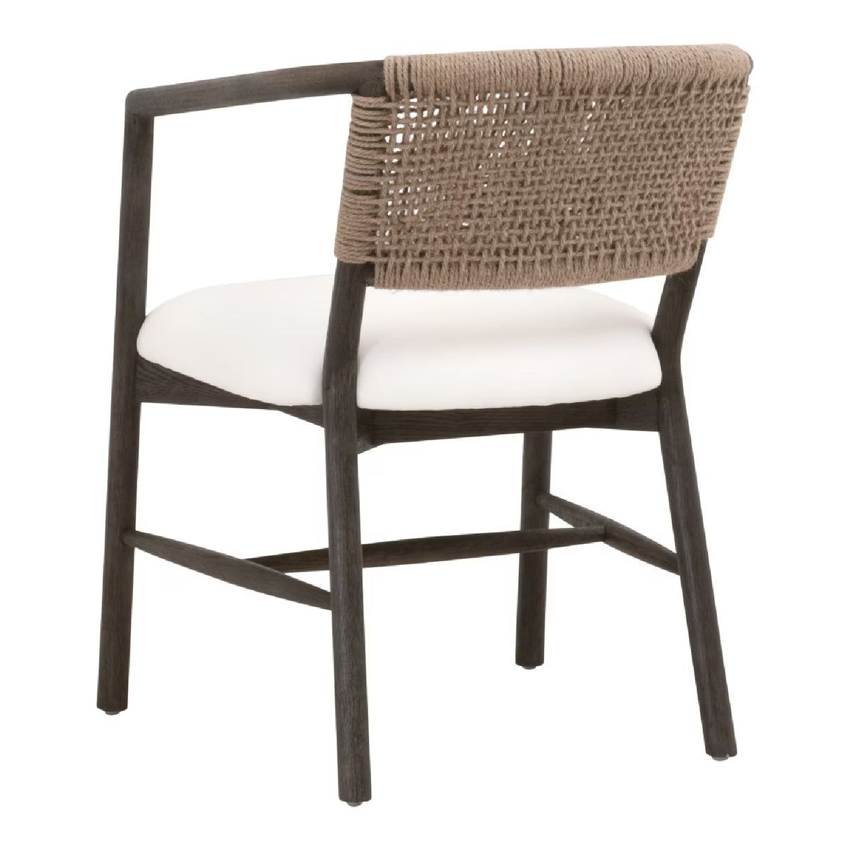 Modern European furniture - Jute Twine Back Accent Chair - www.oroa.com | Oroa.com