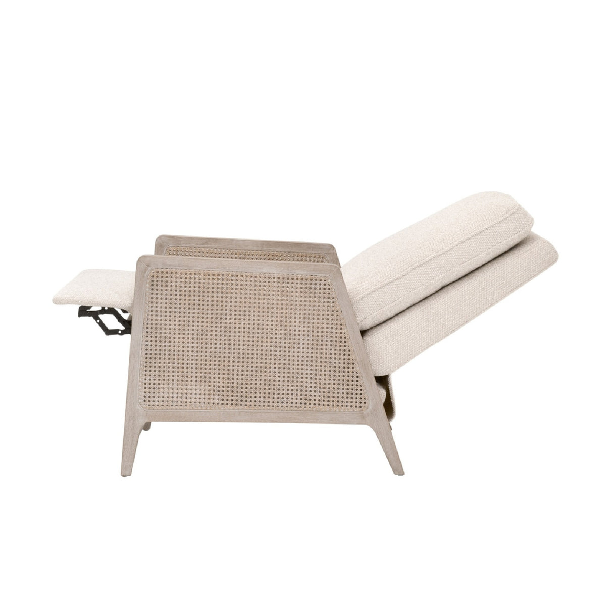 Modern European furniture - Beige Linen Recliner Chair - www.oroa.com | Oroa.com