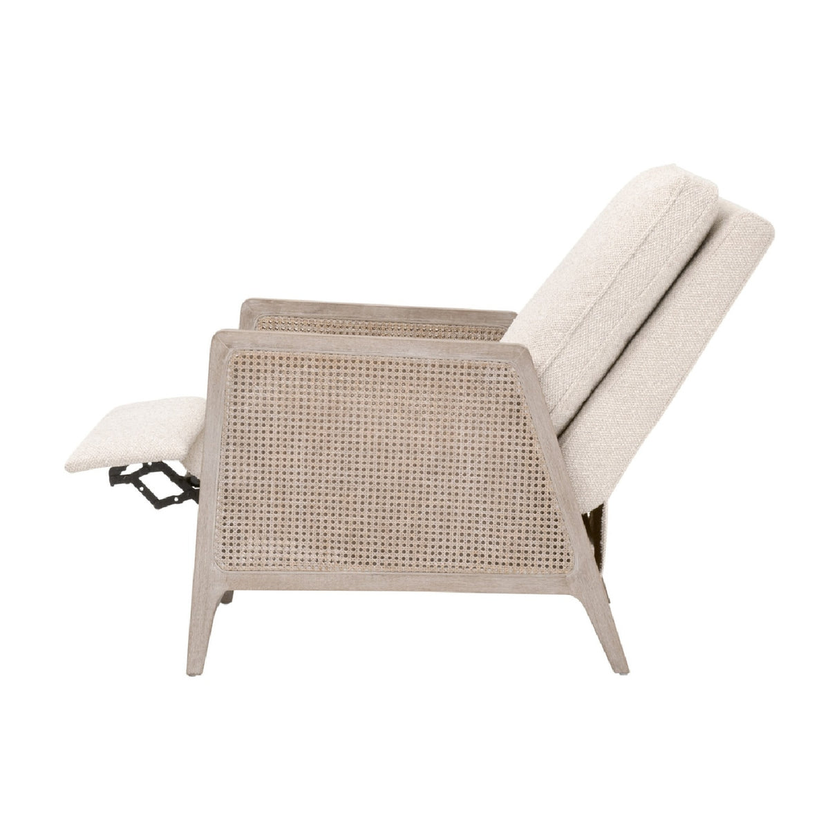 Modern European furniture - Beige Linen Recliner Chair - www.oroa.com | Oroa.com