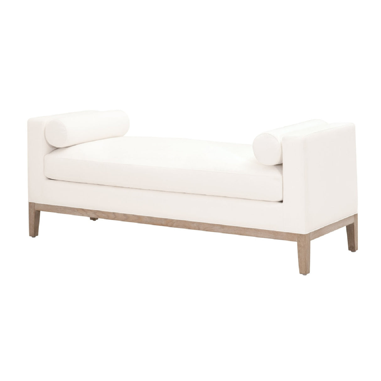 Modern European furniture - White Upholstered Bench - www.oroa.com | Oroa.com