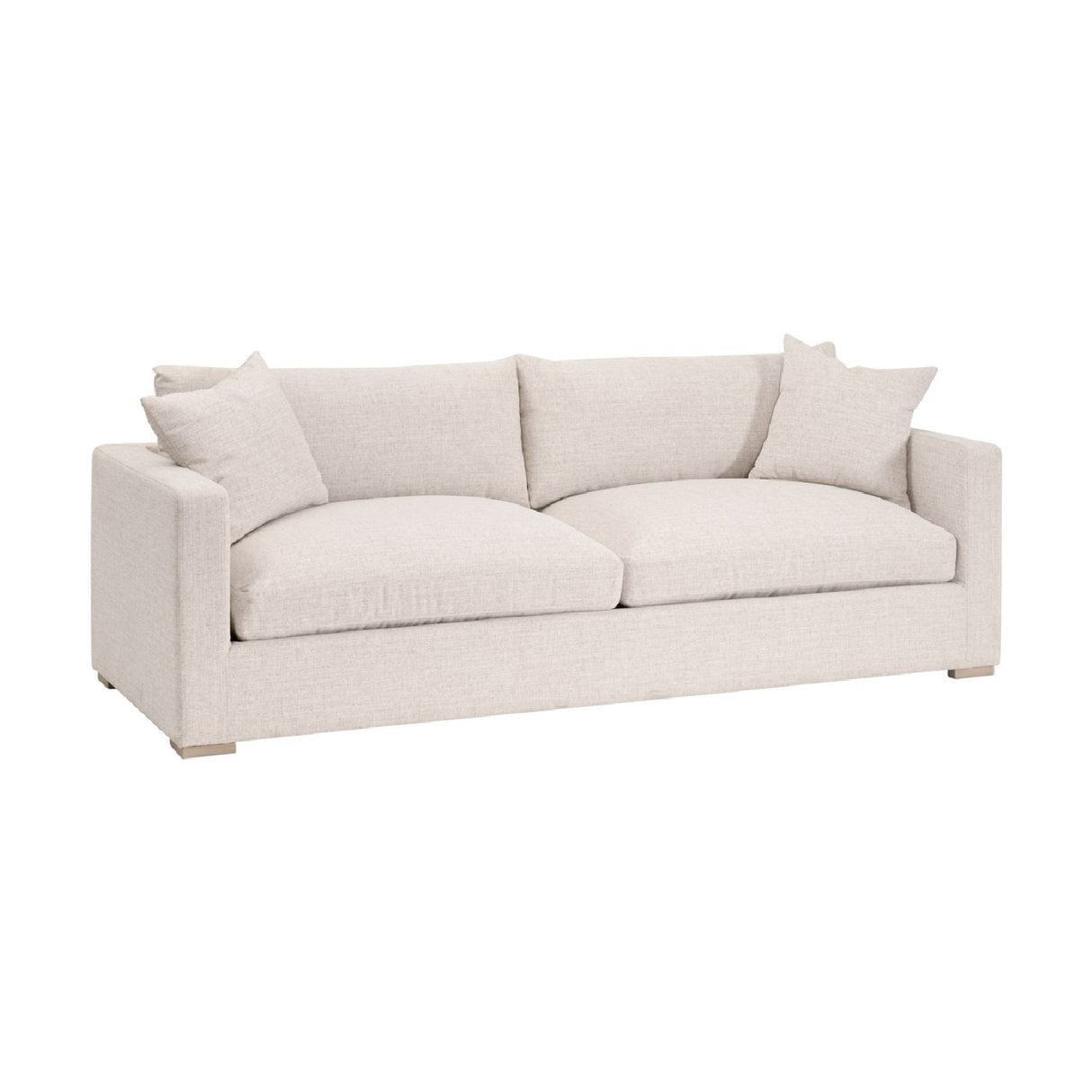 Modern European furniture - Beige Track-Armed Outdoor Sofa - www.oroa.com | Oroa.com