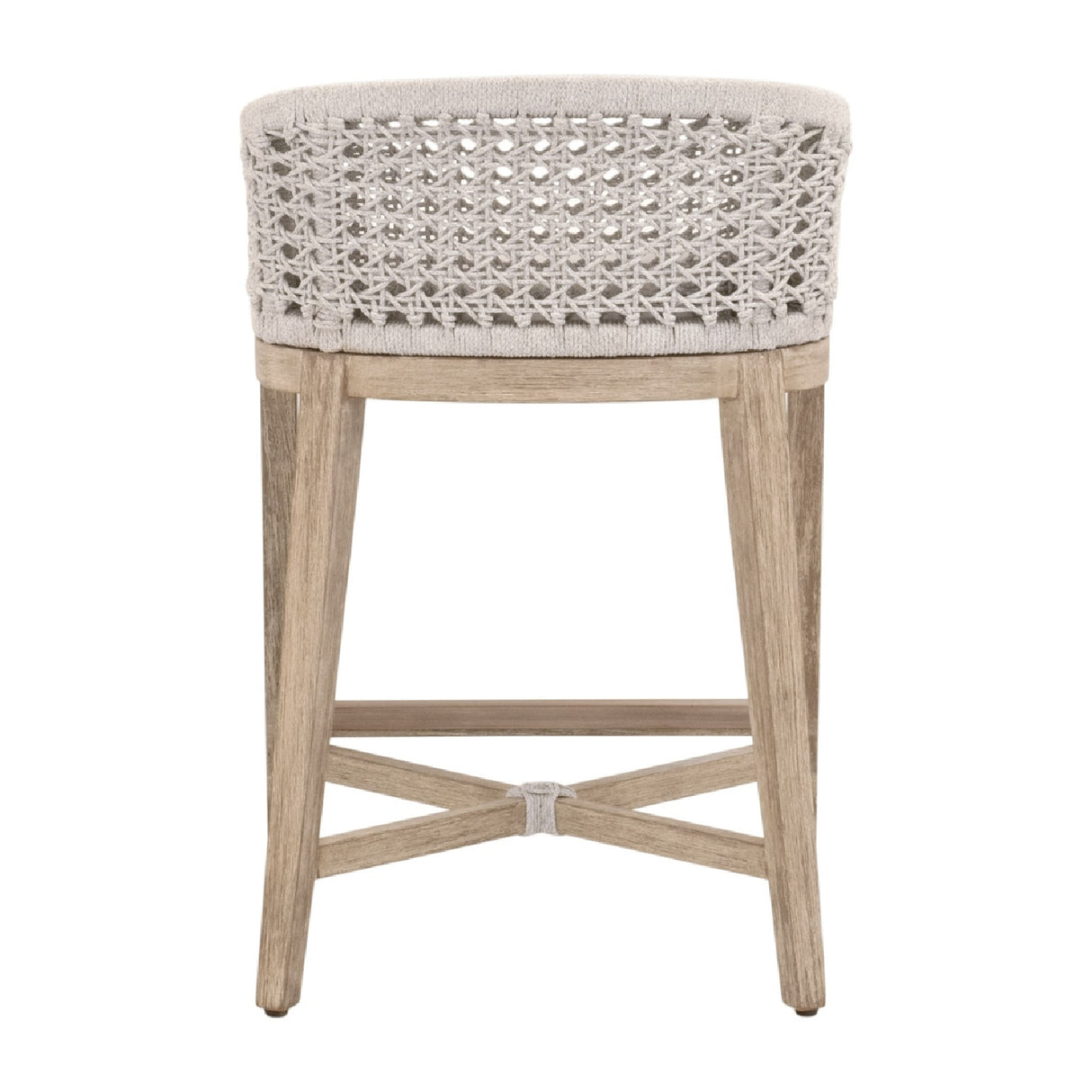 Modern European furniture - White Speckle Rope Counter Stool - www.oroa.com | Oroa.com