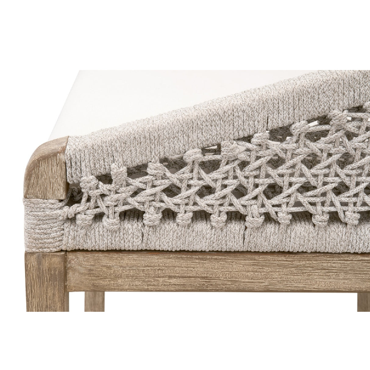 Modern European furniture - White Speckle Rope Counter Stool - www.oroa.com | Oroa.com