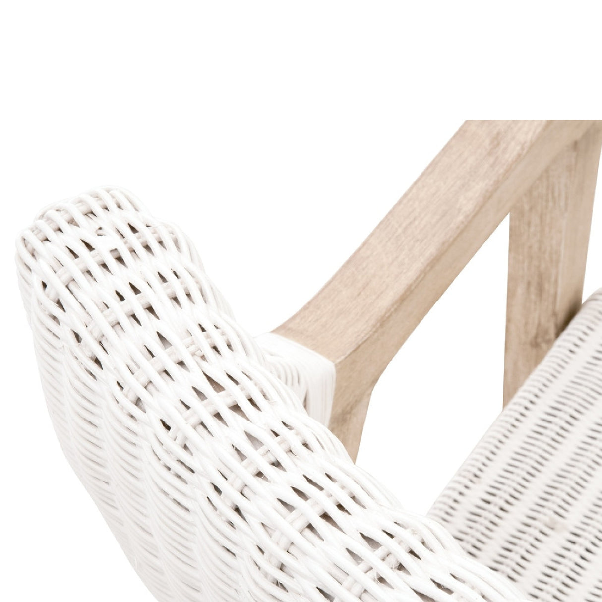 Modern European furniture - White Rattan Dining Armchair - www.oroa.com | Oroa.com