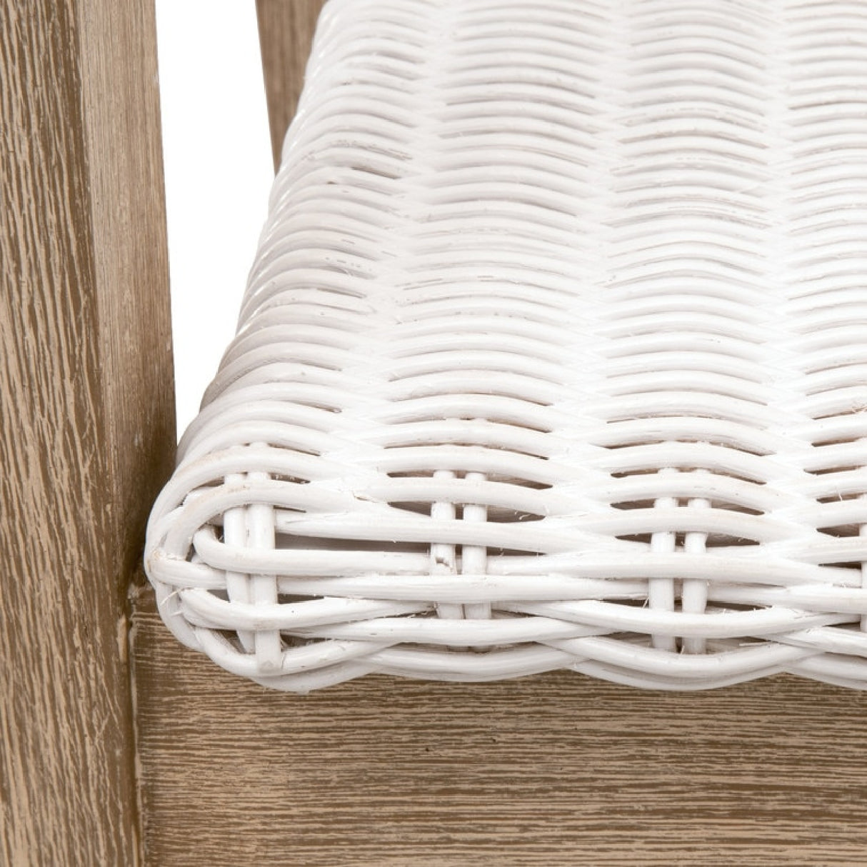 Modern European furniture - White Rattan Counter Stool - www.oroa.com | Oroa.com
