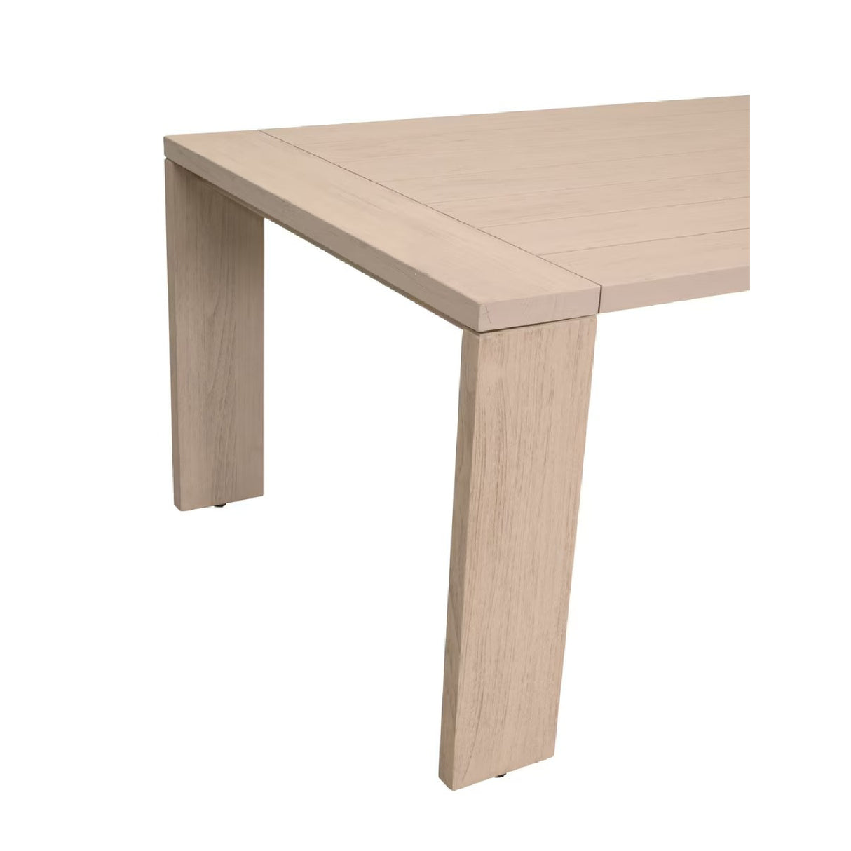 Teak Rectangular Outdoor Dining Table | Oroa.com