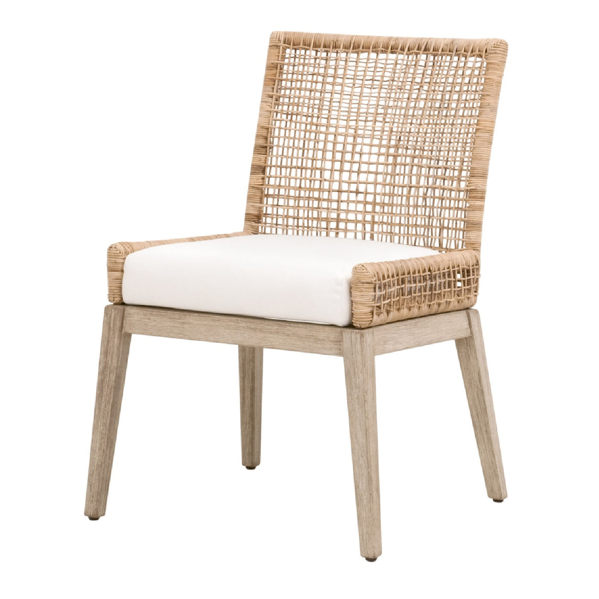 Modern European furniture - Natural Rattan Dining Chairs (2) - www.oroa.com | Oroa.com