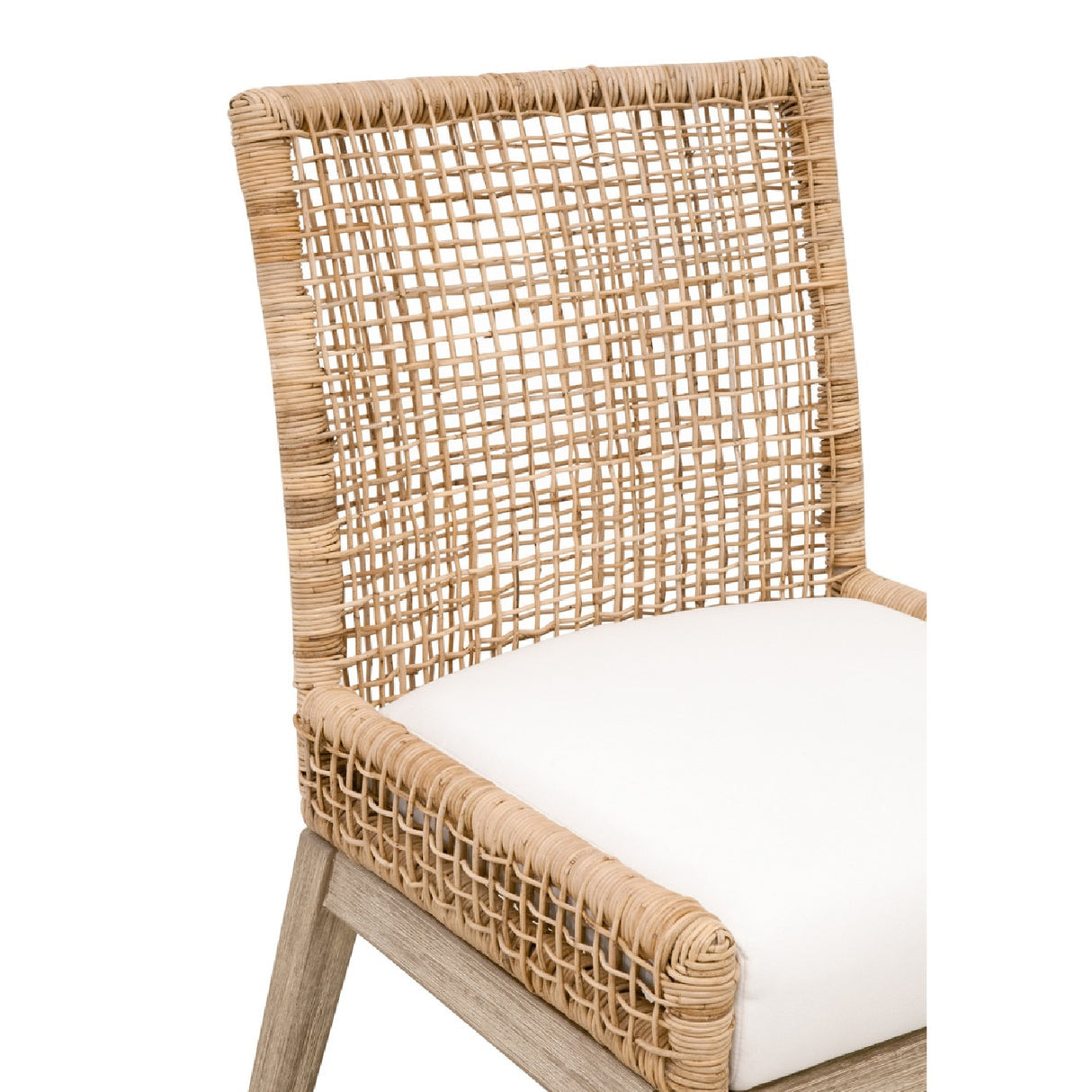 Modern European furniture - Natural Rattan Dining Chairs (2) - www.oroa.com | Oroa.com