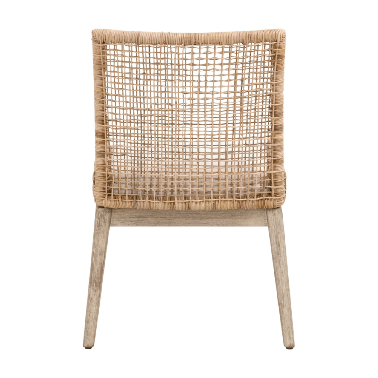 Modern European furniture - Natural Rattan Dining Chairs (2) - www.oroa.com | Oroa.com