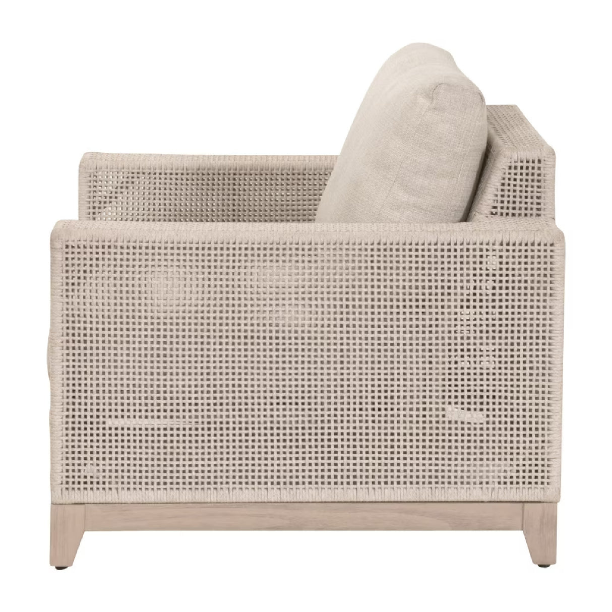 Modern European furniture - Flat Rope Outdoor Sofa Chair - www.oroa.com | Oroa.com