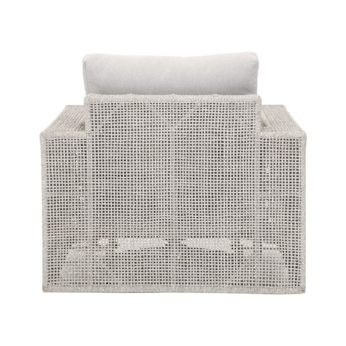 Flat Rope Outdoor Swivel Chair | Oroa.com
