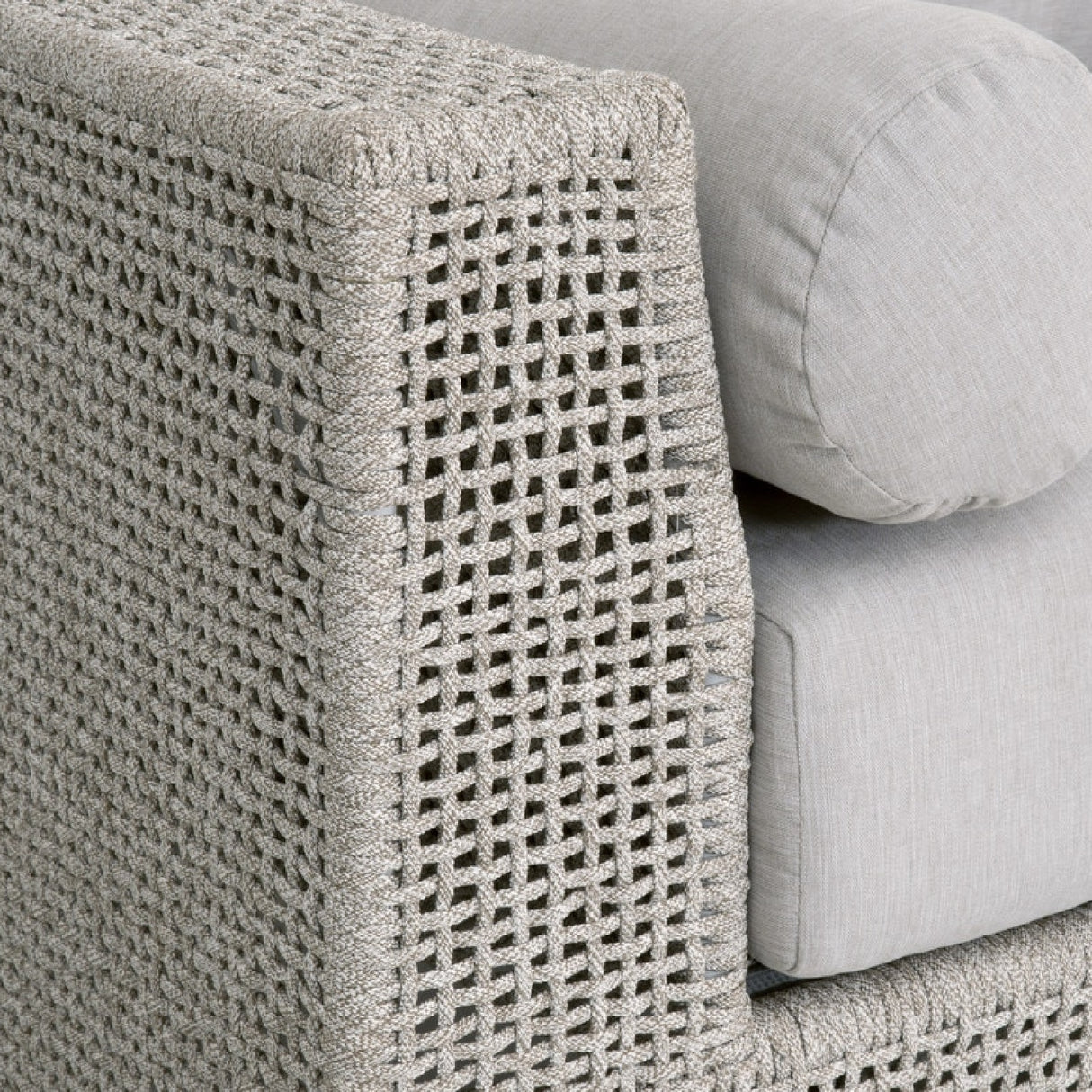 Modern European furniture - Flat Rope Outdoor Sofa - www.oroa.com | Oroa.com