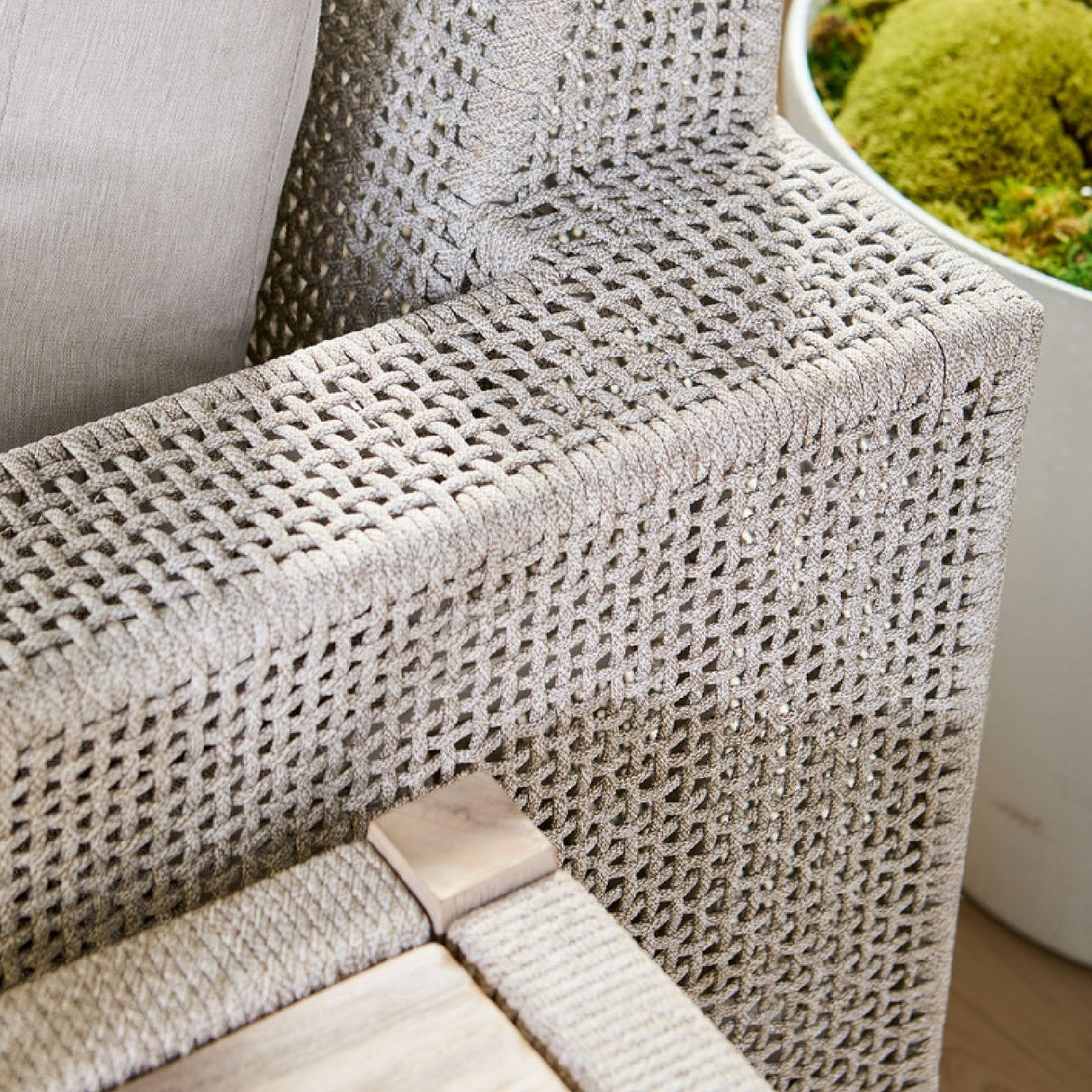 Modern European furniture - Flat Rope Outdoor Sofa - www.oroa.com | Oroa.com