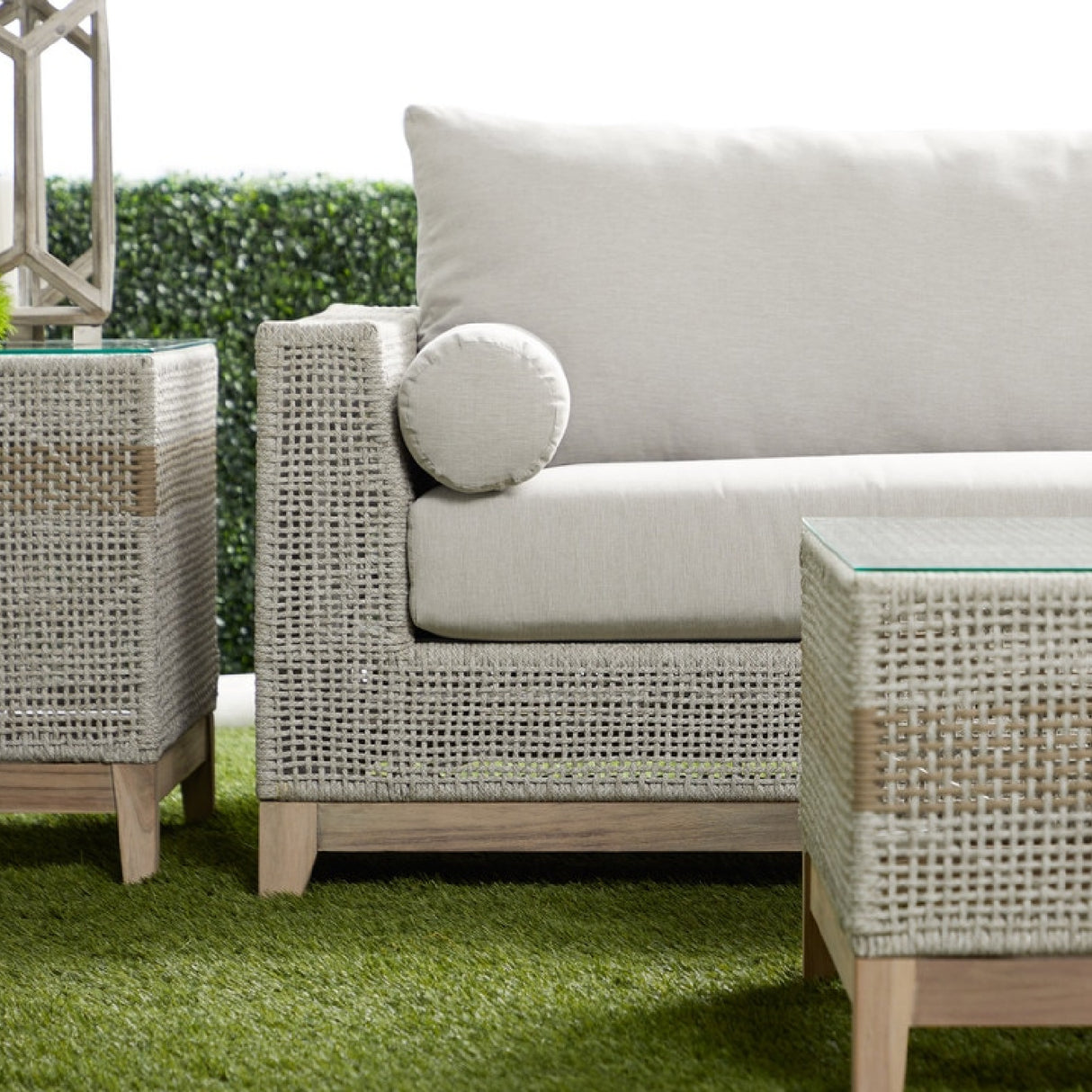Modern European furniture - Flat Rope Outdoor Sofa - www.oroa.com | Oroa.com