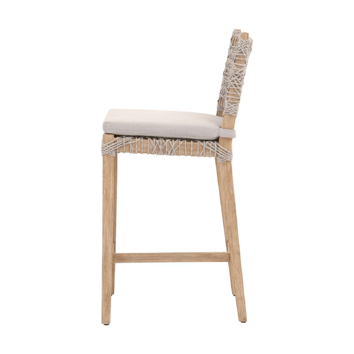 Interlaced Flat Rope Counter Stool | Oroa.com