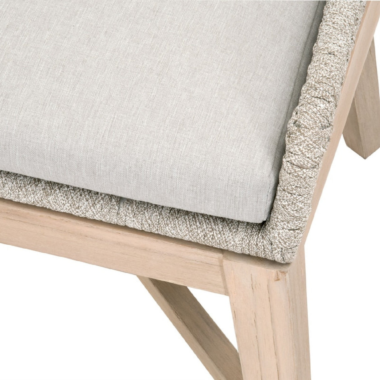 Modern European furniture - Taupe Rope Outdoor Dining Chairs (2) - www.oroa.com | Oroa.com