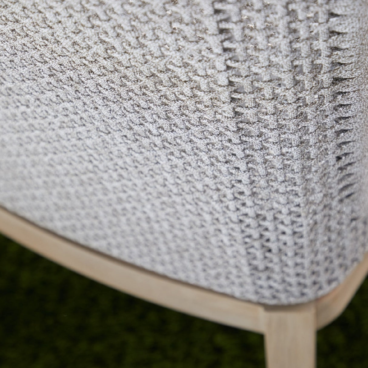 Modern European furniture - White Rope Outdoor Dining Chairs (2) - www.oroa.com | Oroa.com