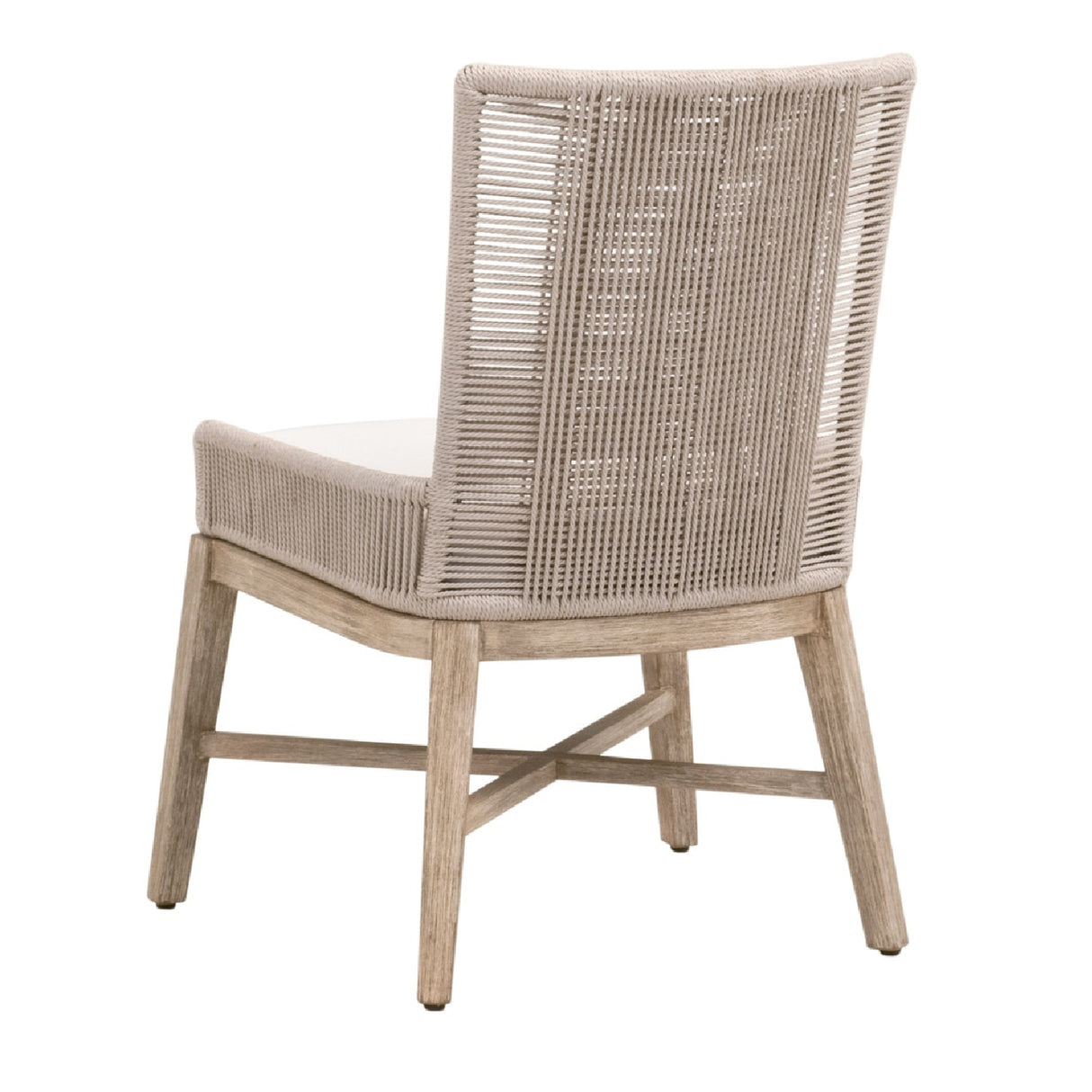 Modern European furniture - Beige Rope Dining Chairs (2) - www.oroa.com | Oroa.com