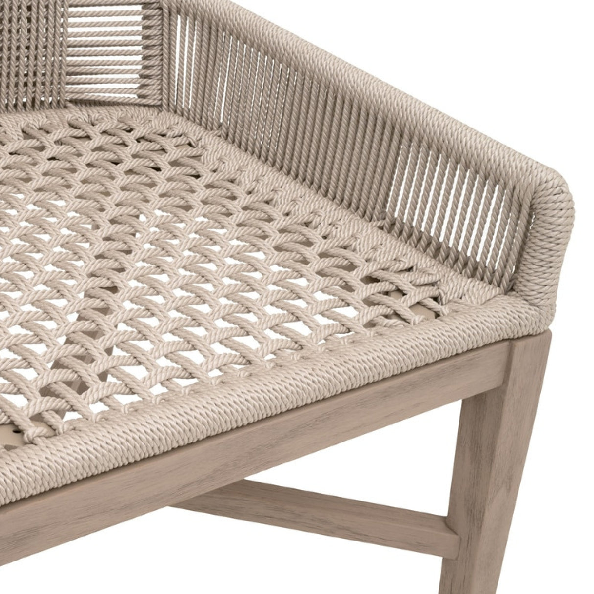 Modern European furniture - Beige Rope Outdoor Dining Chairs (2) - www.oroa.com | Oroa.com