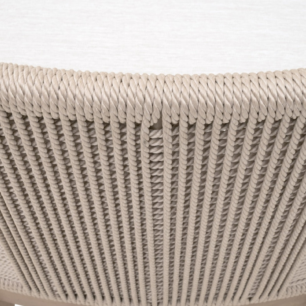 Modern European furniture - Beige Rope Outdoor Counter Stool - www.oroa.com | Oroa.com