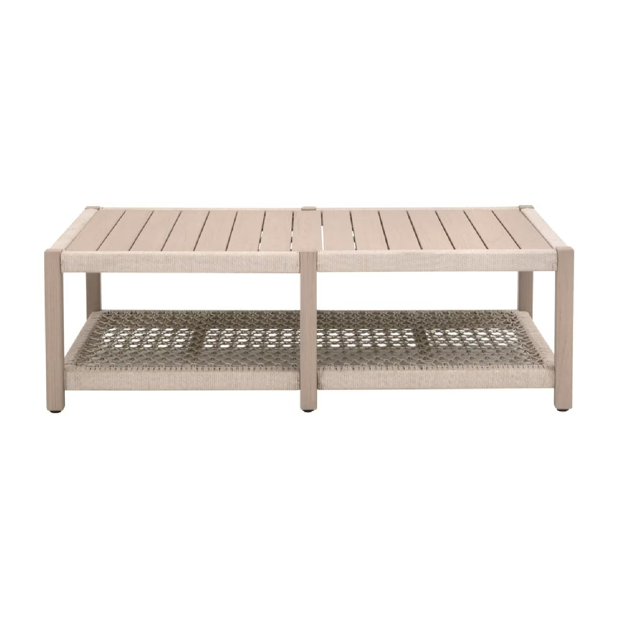 Slatted Teak Outdoor Coffee Table | Oroa.com
