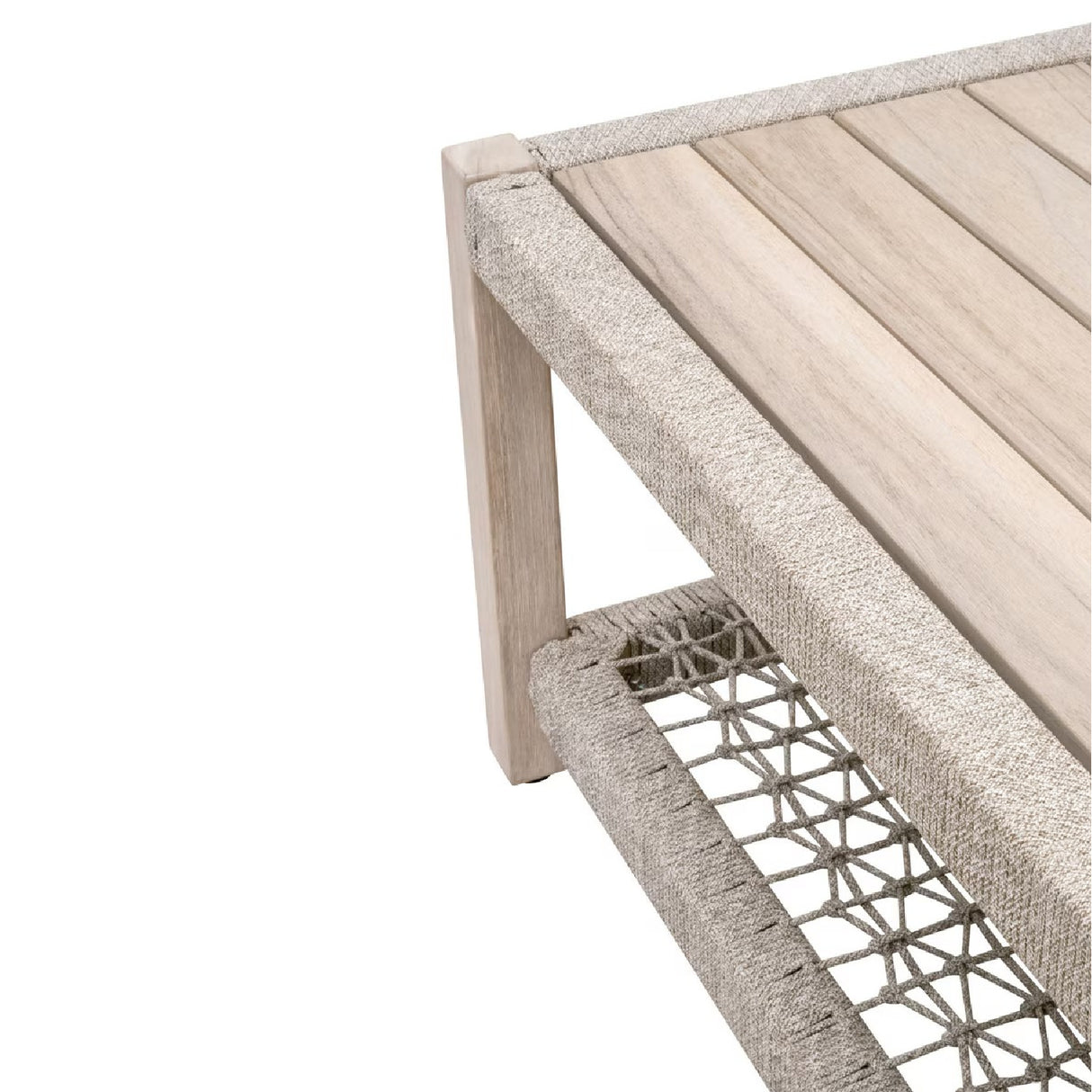 Slatted Teak Outdoor Coffee Table | Oroa.com