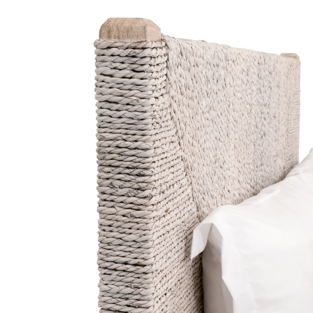 Modern European furniture - Abaca Rope California King Bed - www.oroa.com | Oroa.com