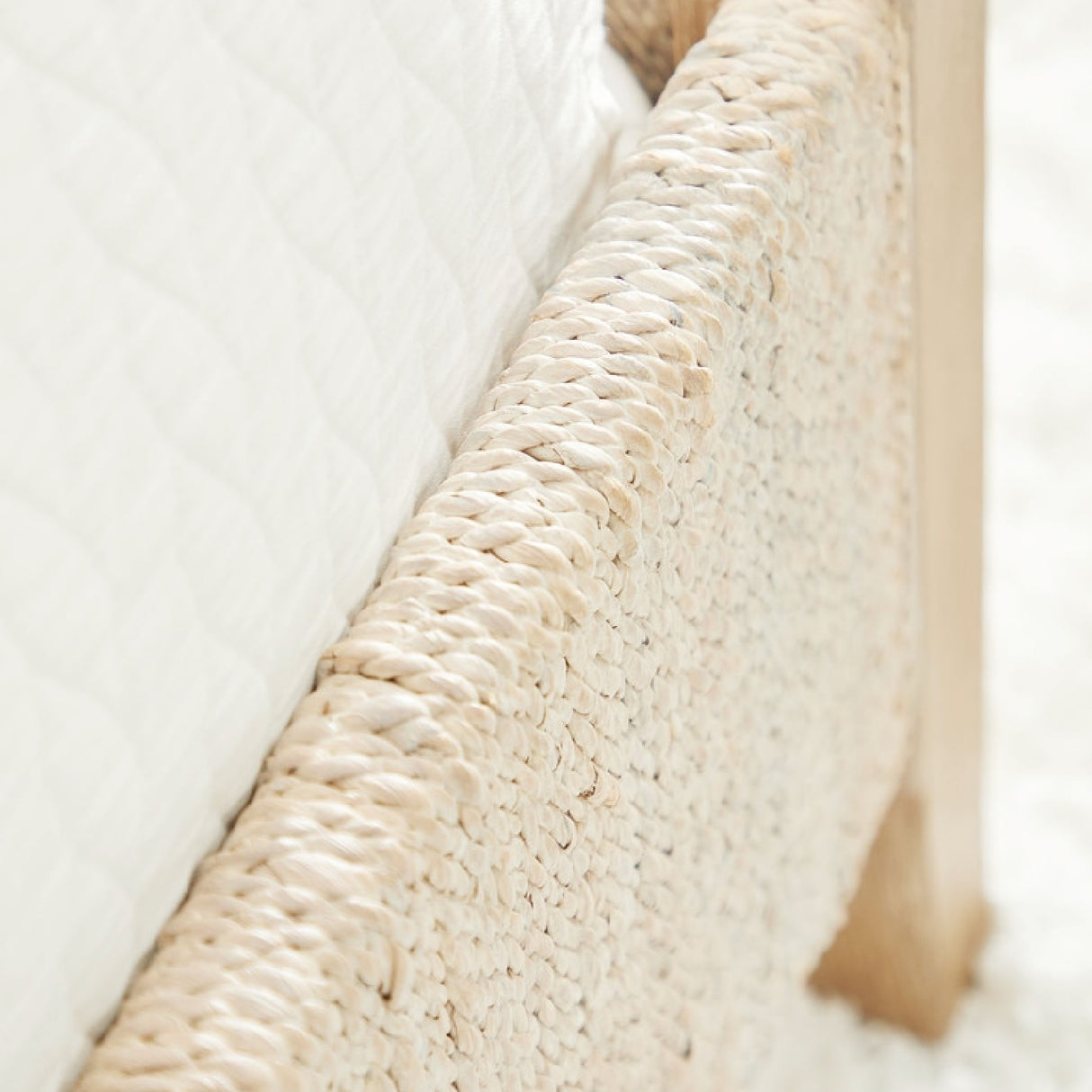 Modern European furniture - Abaca Rope California King Bed - www.oroa.com | Oroa.com