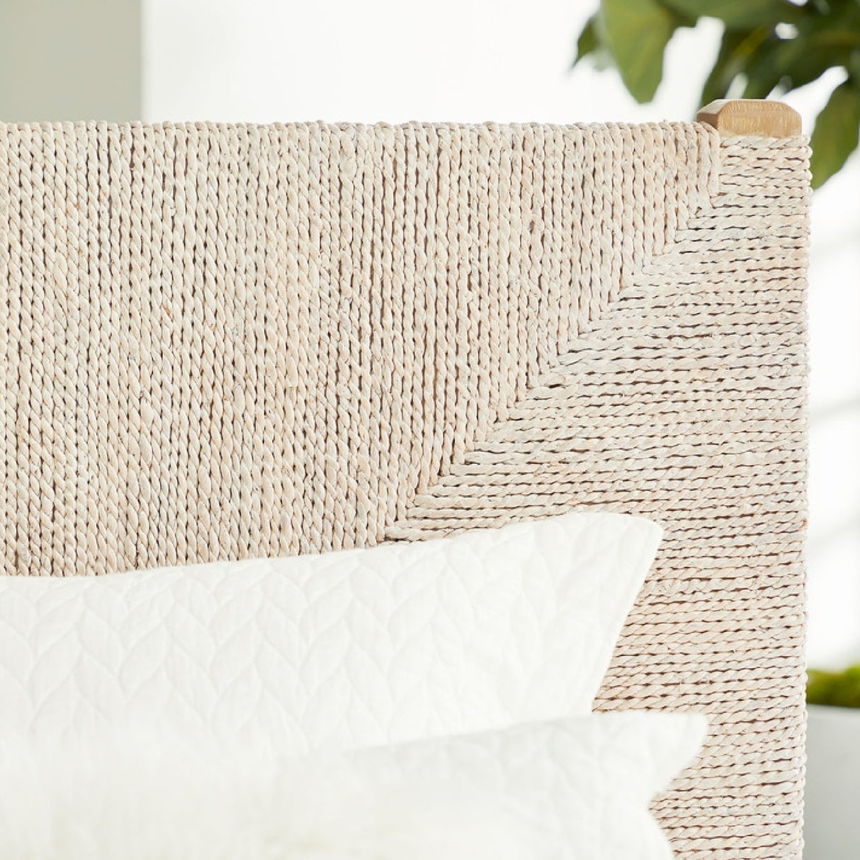 Modern European furniture - Abaca Rope California King Bed - www.oroa.com | Oroa.com