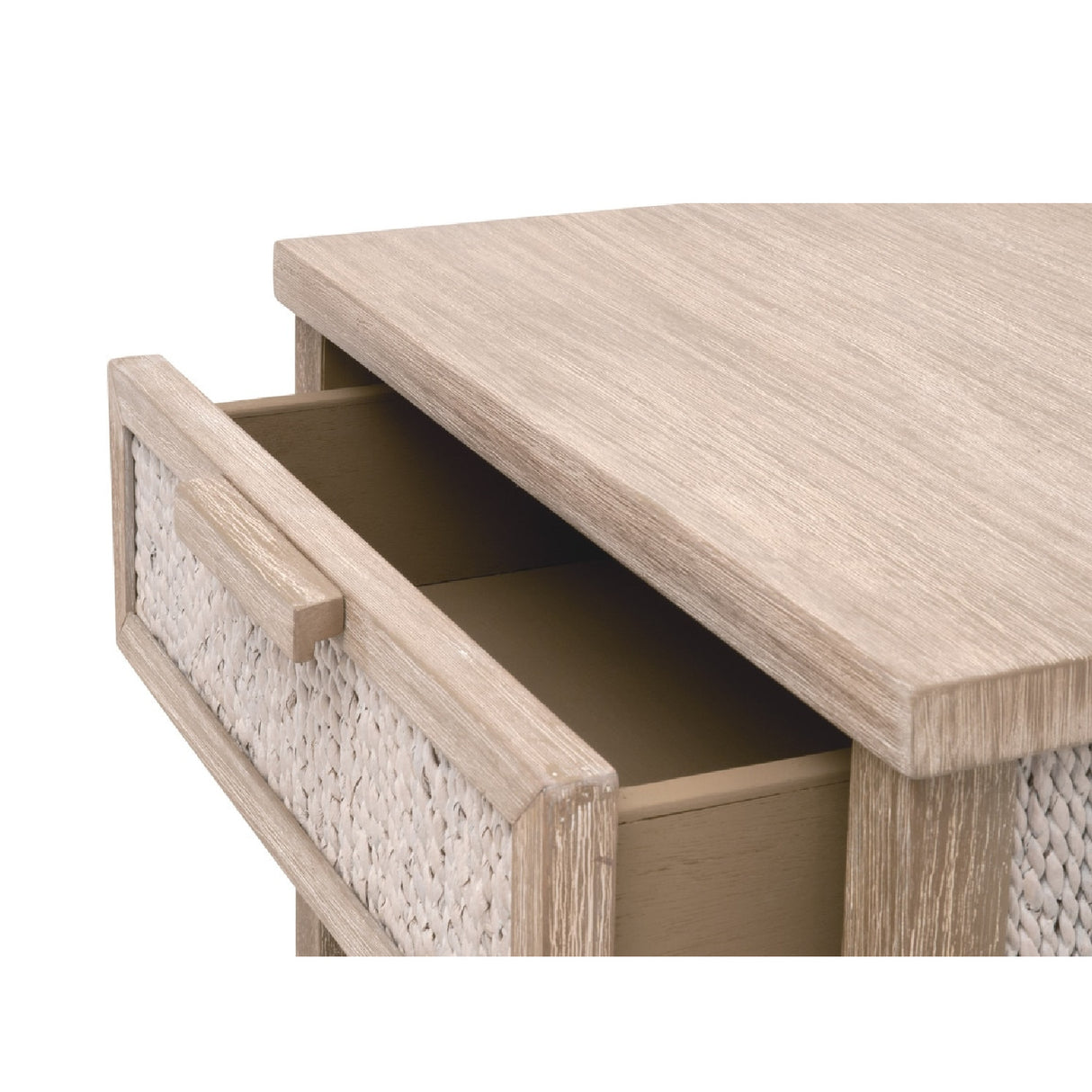 Modern European furniture - Gray Mahogany 1-Drawer Nightstand - www.oroa.com | Oroa.com
