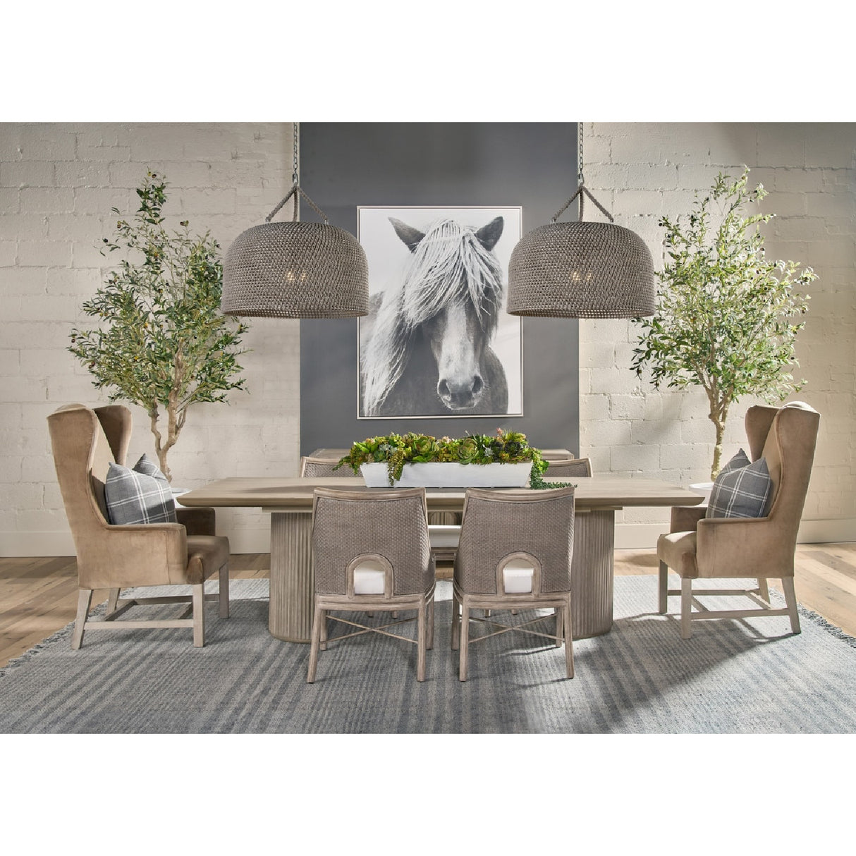 Modern European furniture - Brown Velvet High-Back Accent Chair - www.oroa.com | Oroa.com