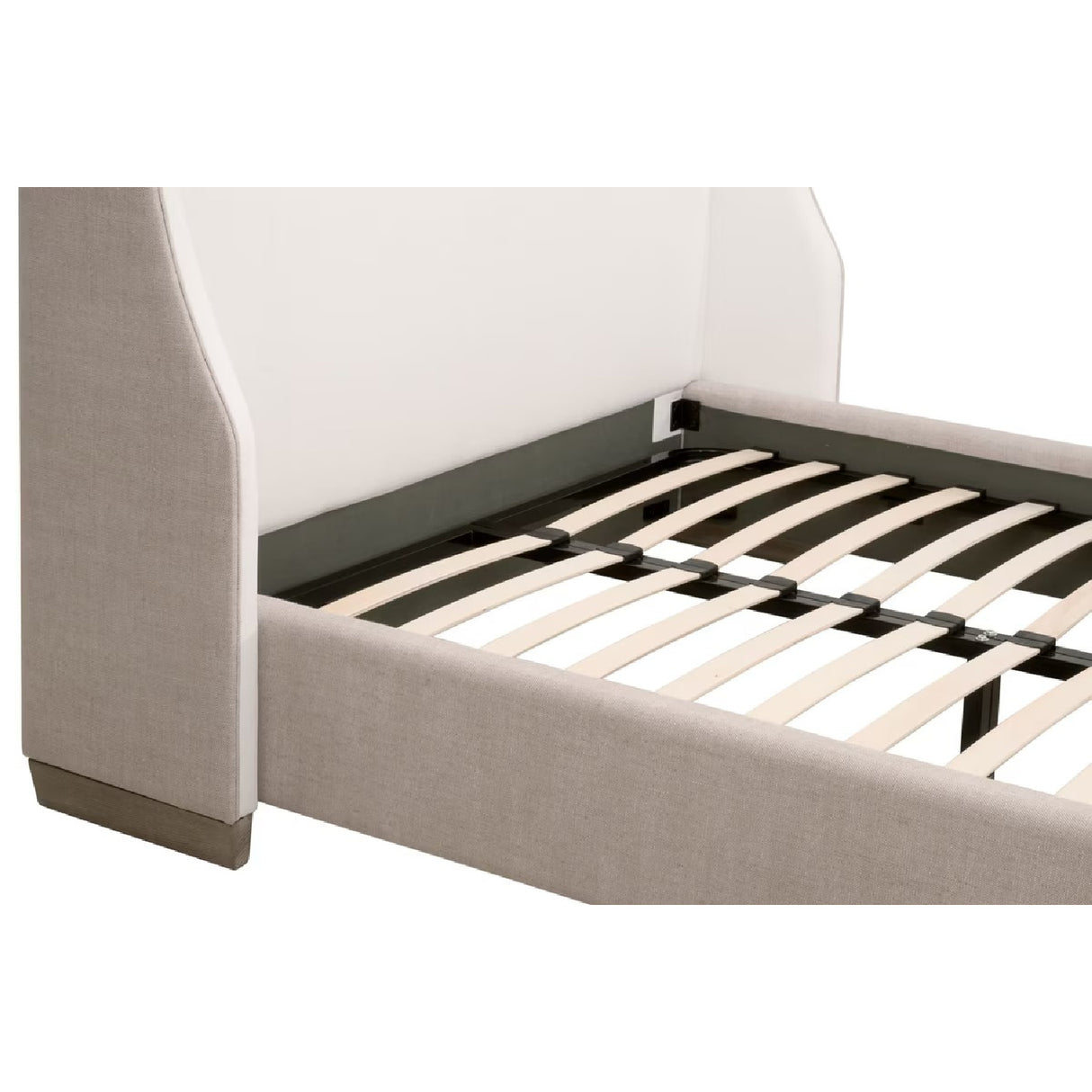 Beige Fabric Bed | Oroa.com