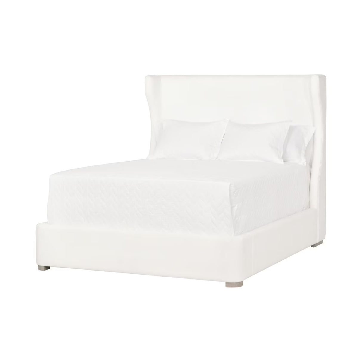 White Upholstered Bed | Oroa.com
