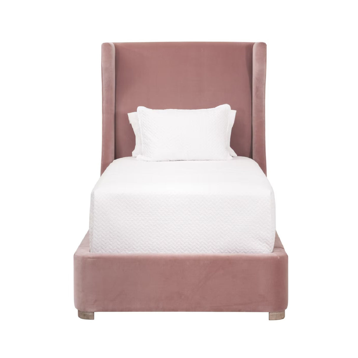 Velvet Winged Twin Bed | Oroa.com