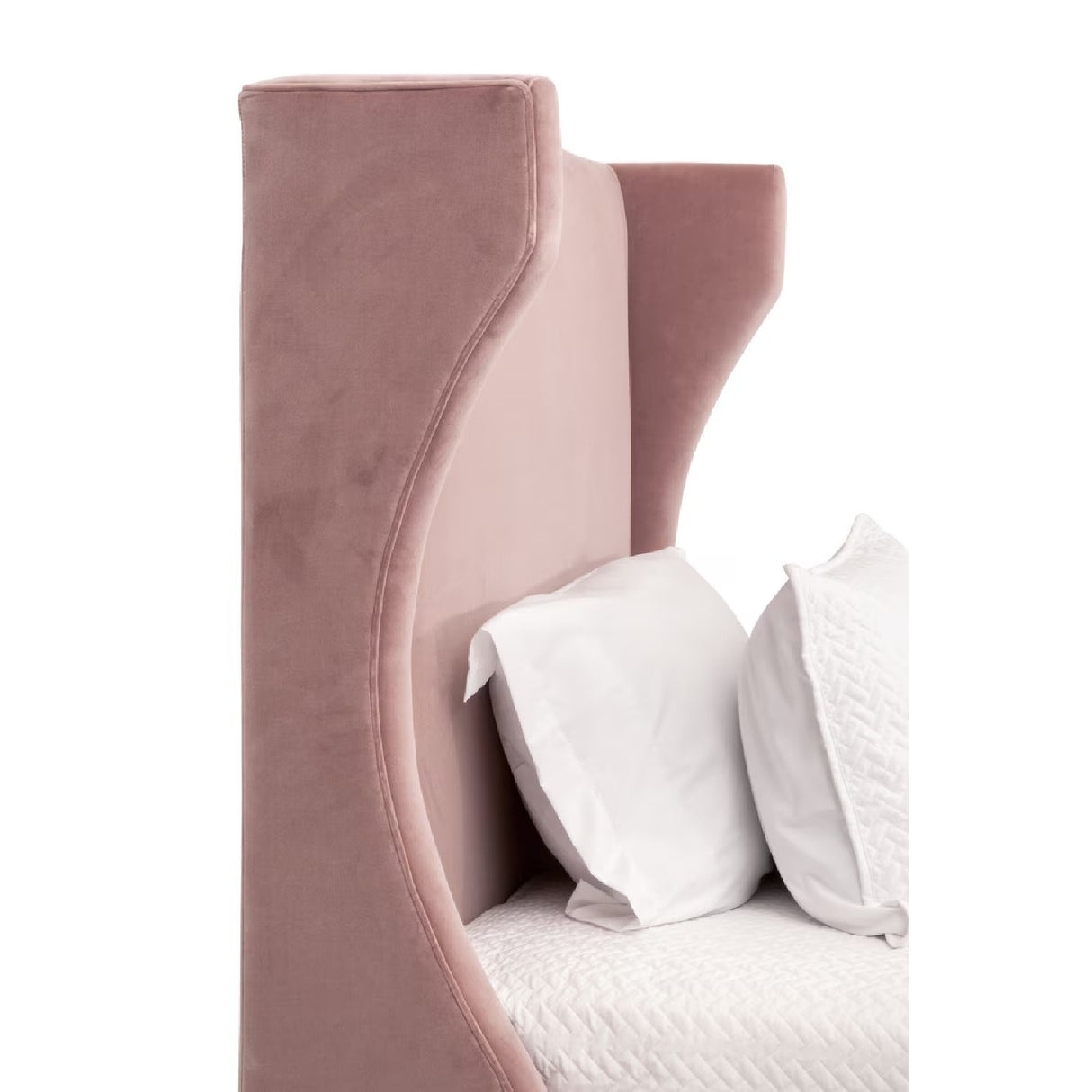 Velvet Winged Twin Bed | Oroa.com