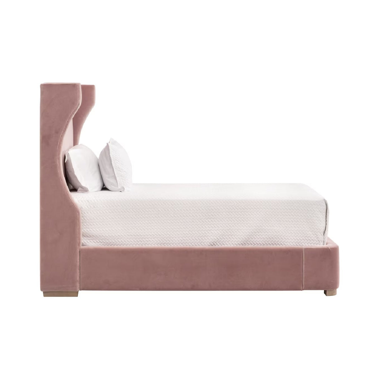 Velvet Winged Twin Bed | Oroa.com