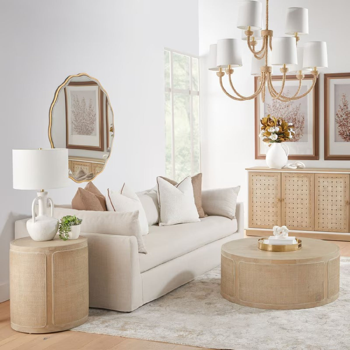 Piped Square Pillows (2) | Oroa.com