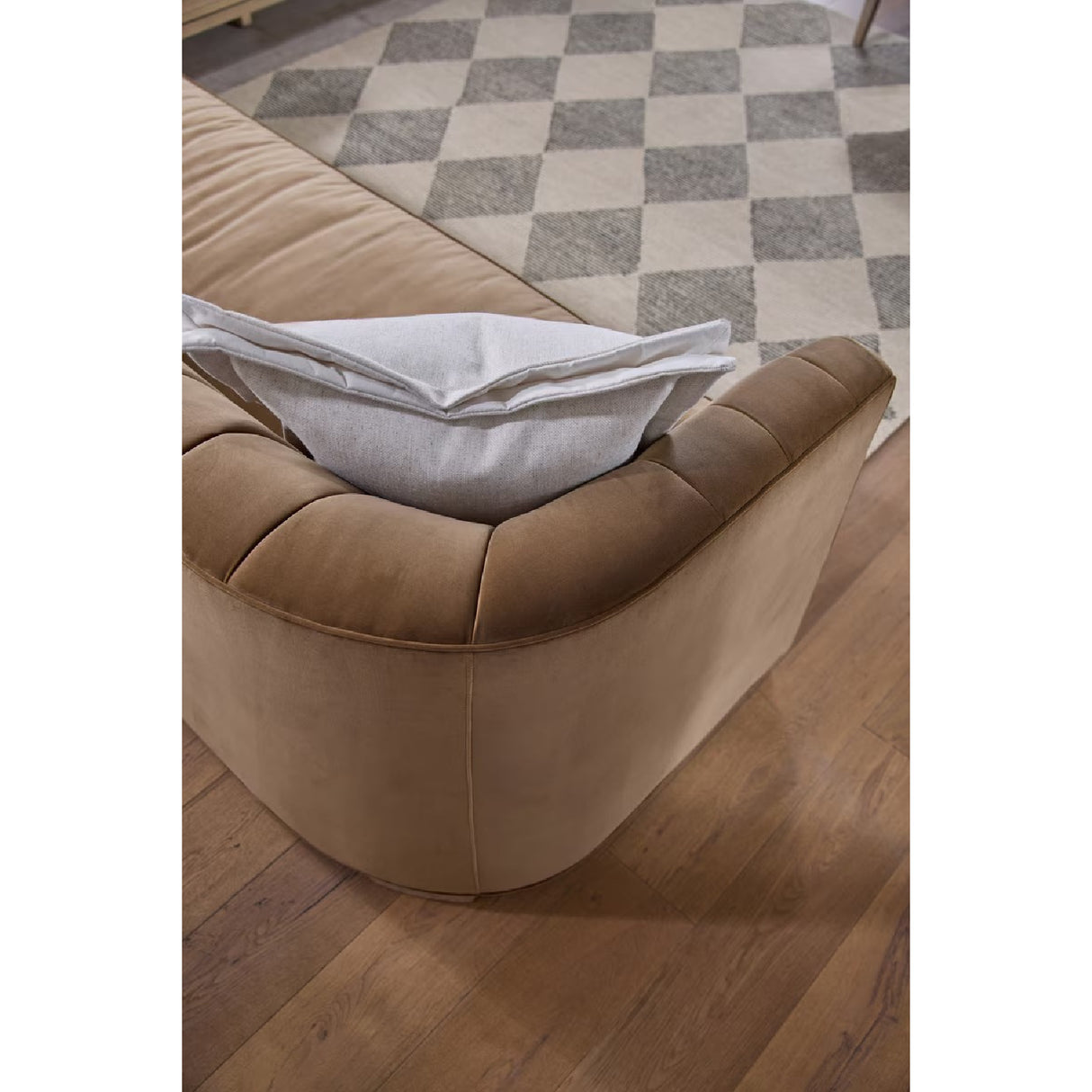Cream Linen Flanged Pillows (2) | Oroa.com