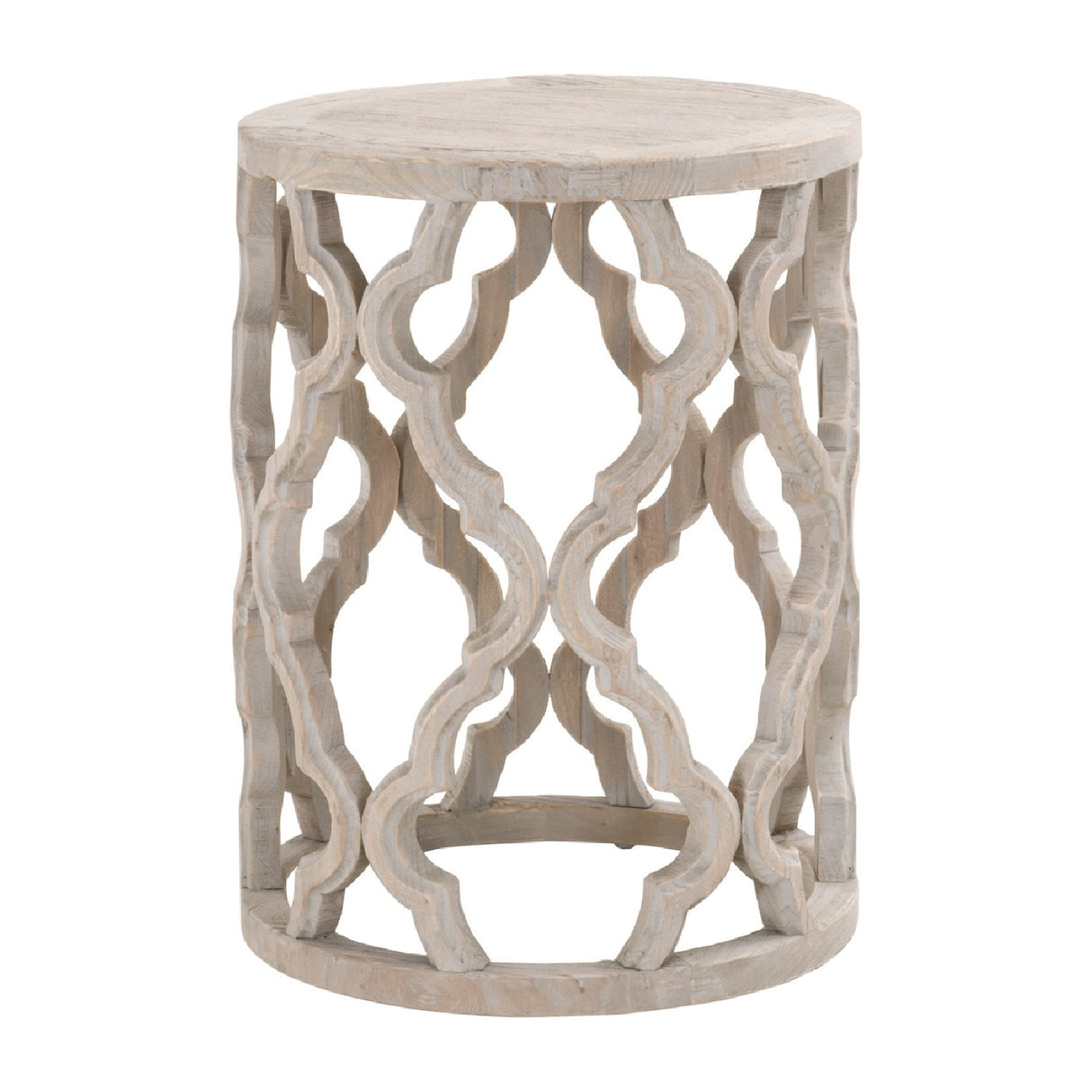 Elm Openwork End Table | Oroa.com