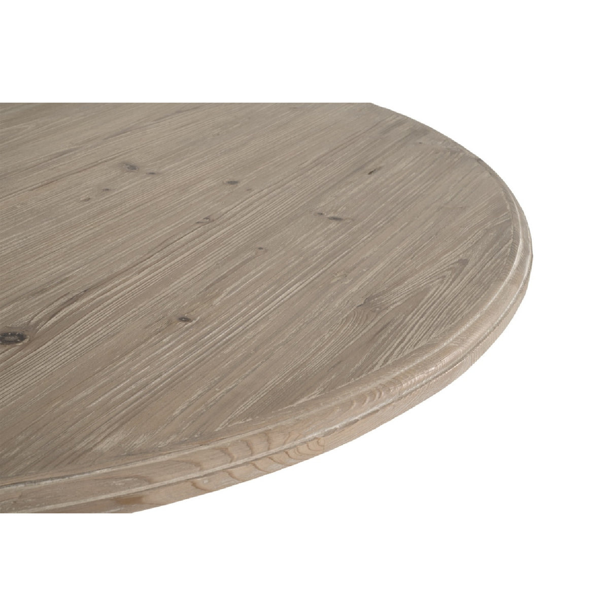 Gray Pine Round Dining Table | Oroa.com