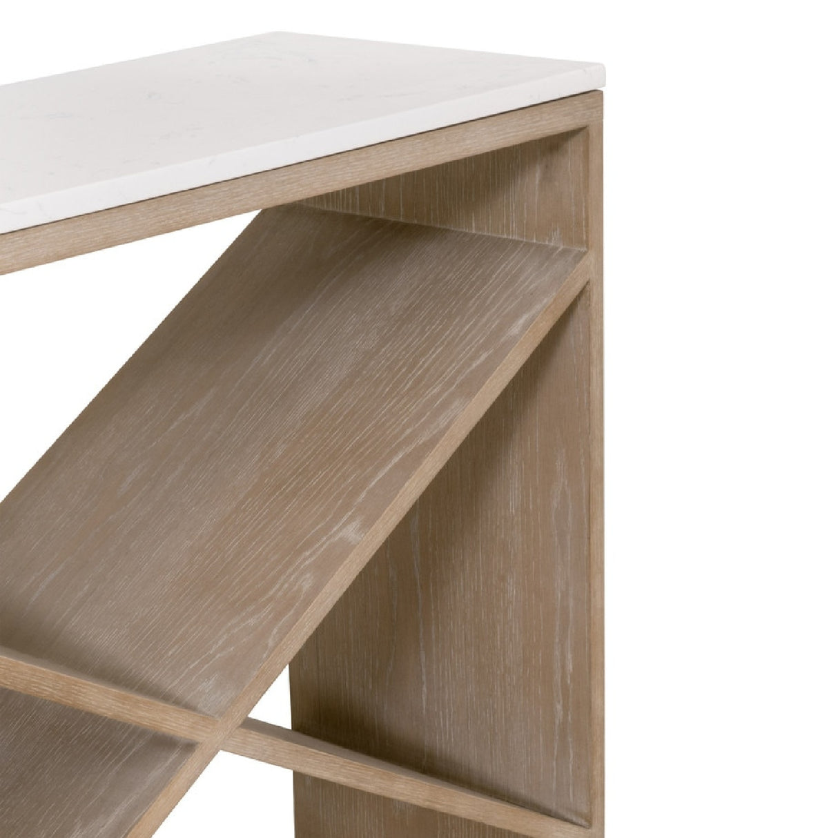Crisscross Oak Console Table | Oroa.com